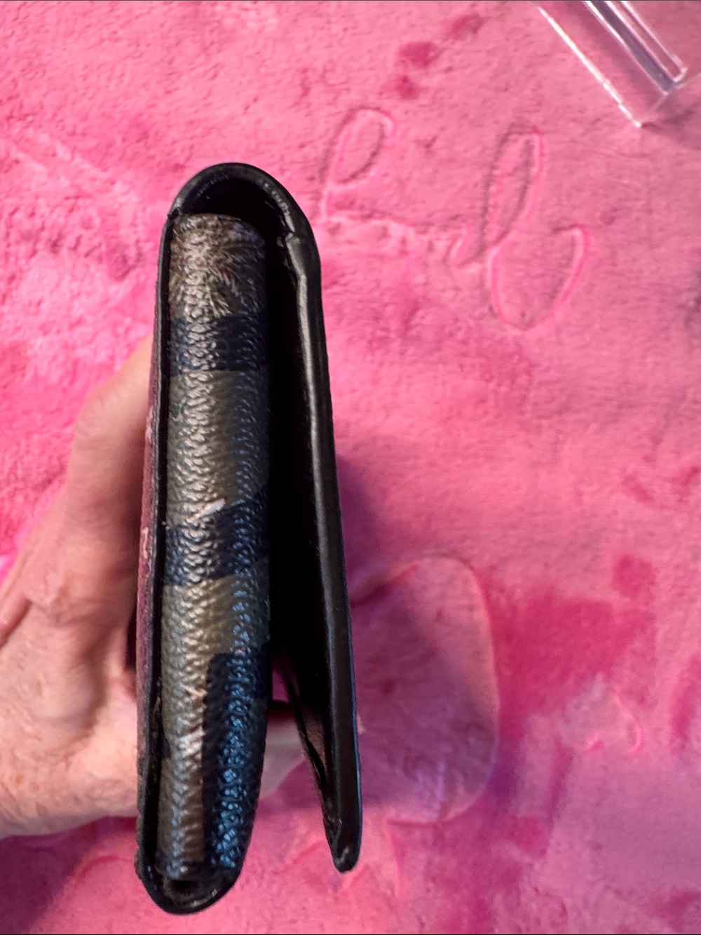 NWOT Coach Camo Palm Print Card Case — F87827 L1883 - Picture 6 of 7